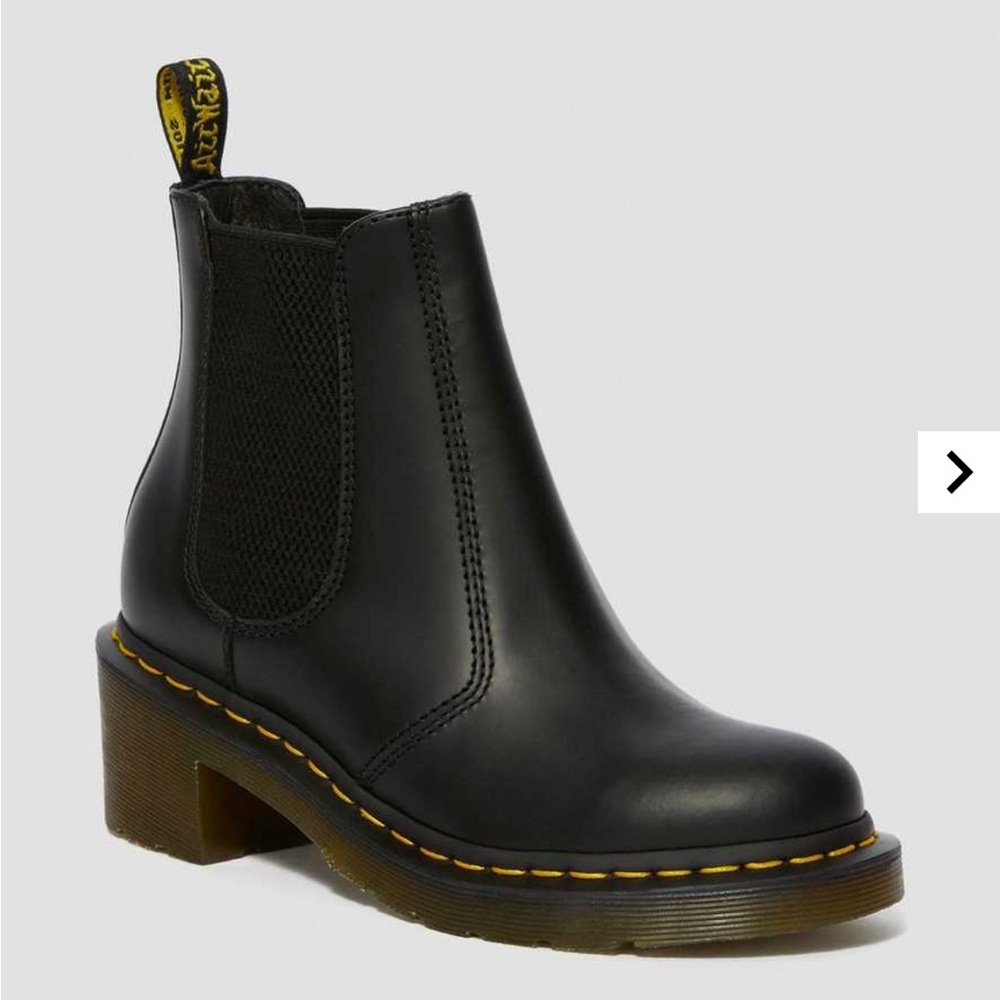 Dr. Martens Cadence Smooth Leather Heeled Chelsea Boots